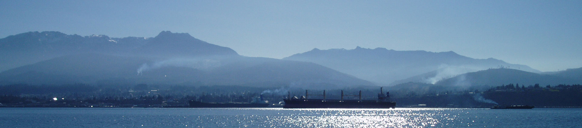 header image of port angeles mountains and sound