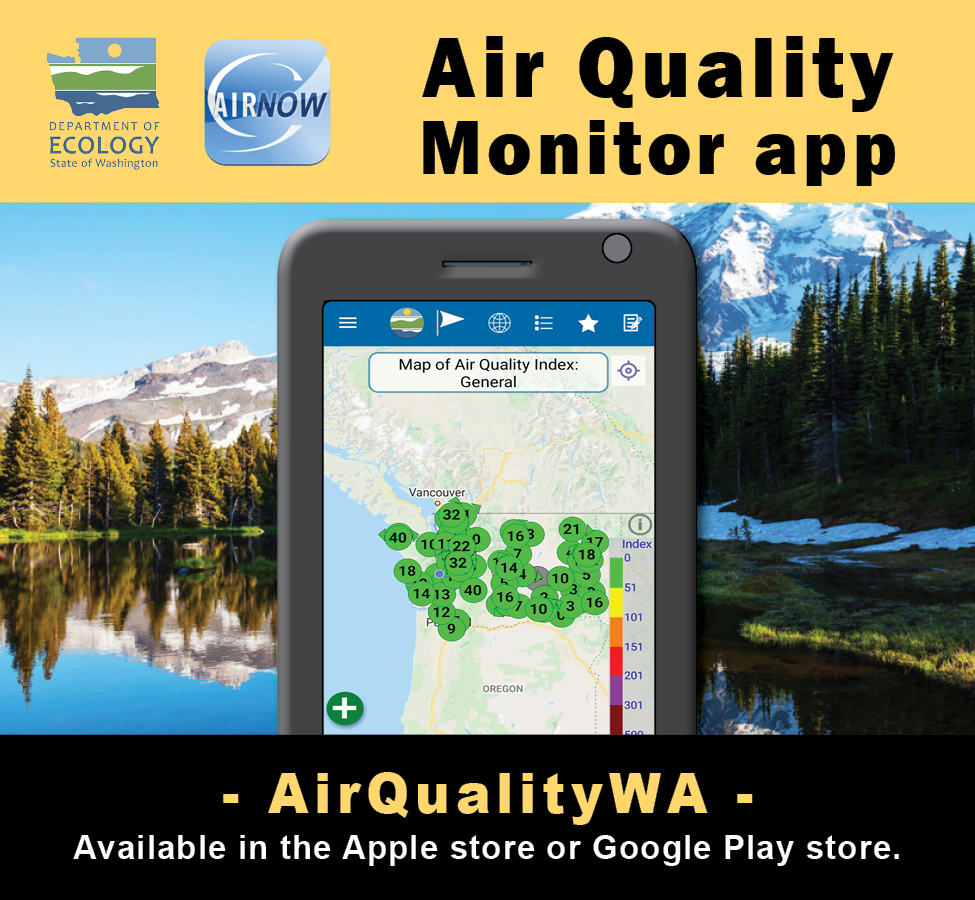 Aplicación de control de la calidad del aire