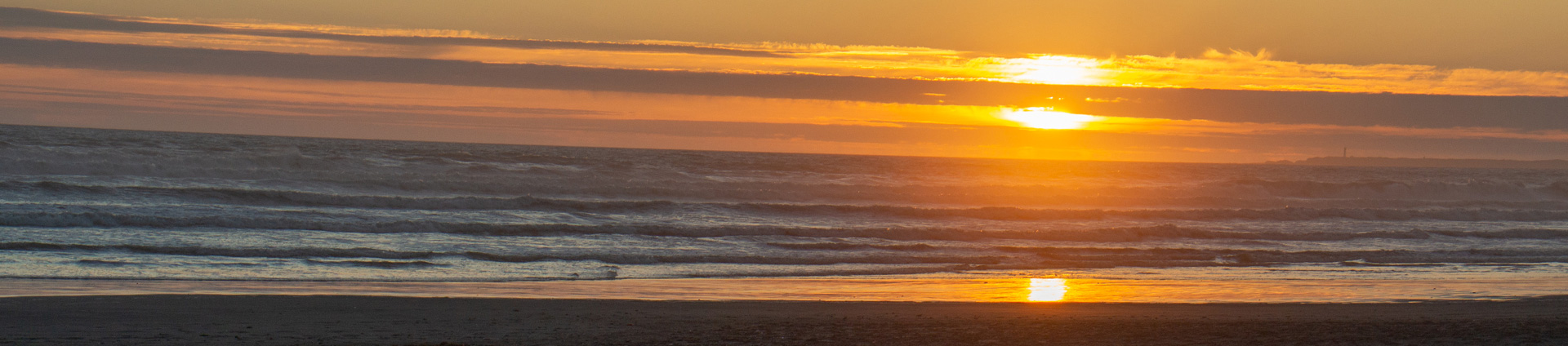header image of sunset on pacific coast